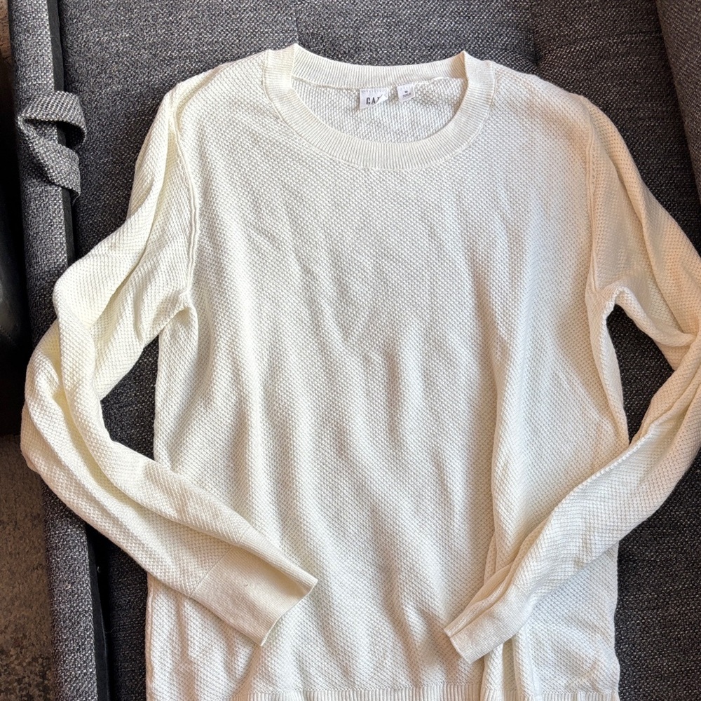 GAP Off-White Knit Sweater